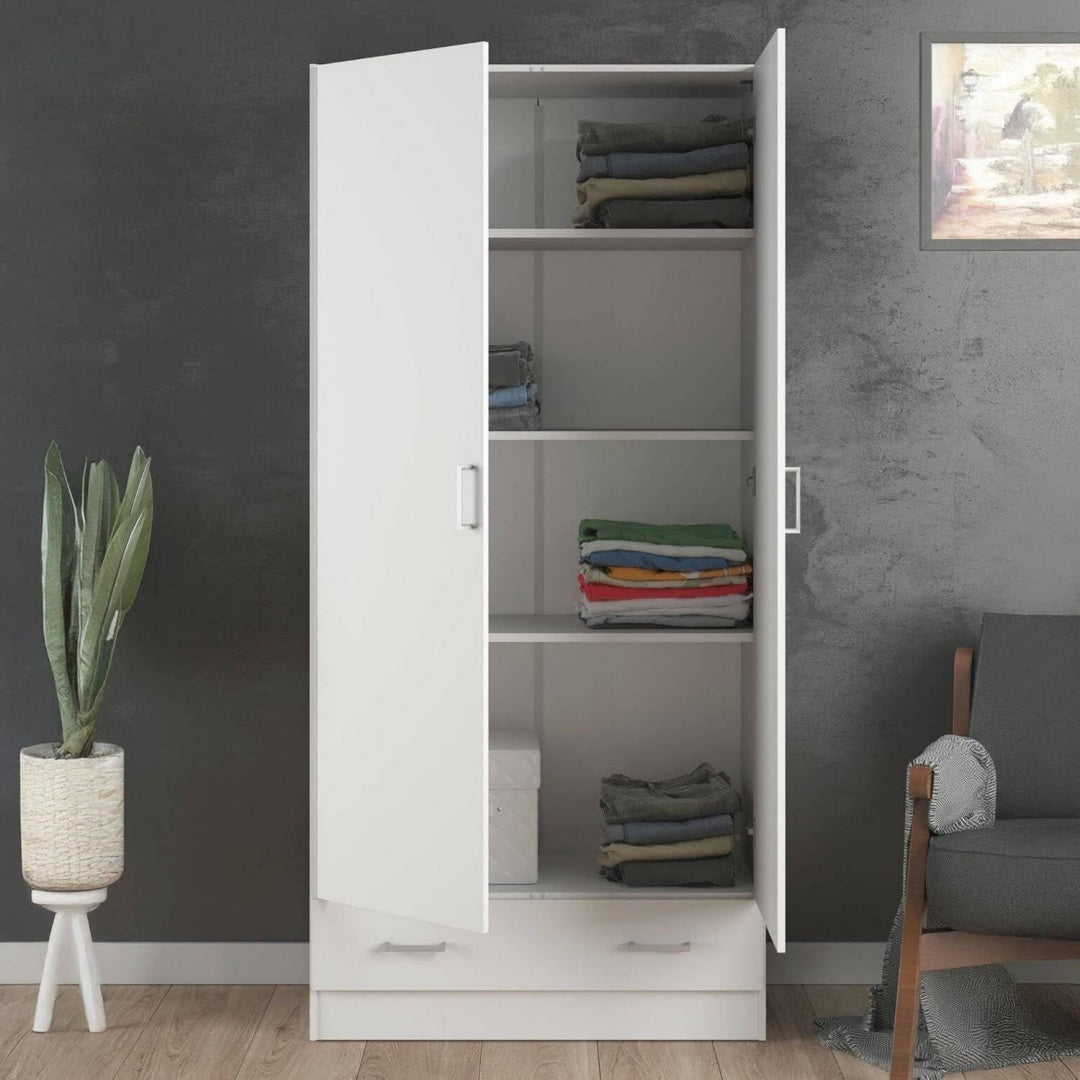 Kleiderschrank mit 2 Tueren