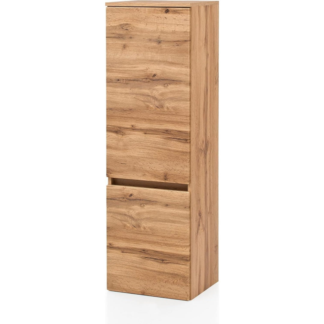 Sideboard mit 2 Tueren, grifflosen Fronten und geschlossenem Stauraum