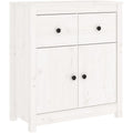 Sideboard mit den Massen 70 x 35 x 80 cm in Weiss