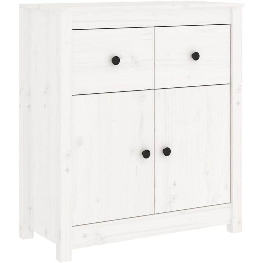 Sideboard mit den Massen 70 x 35 x 80 cm in Weiss