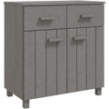 Sideboard in Hellgrau mit Schubladen