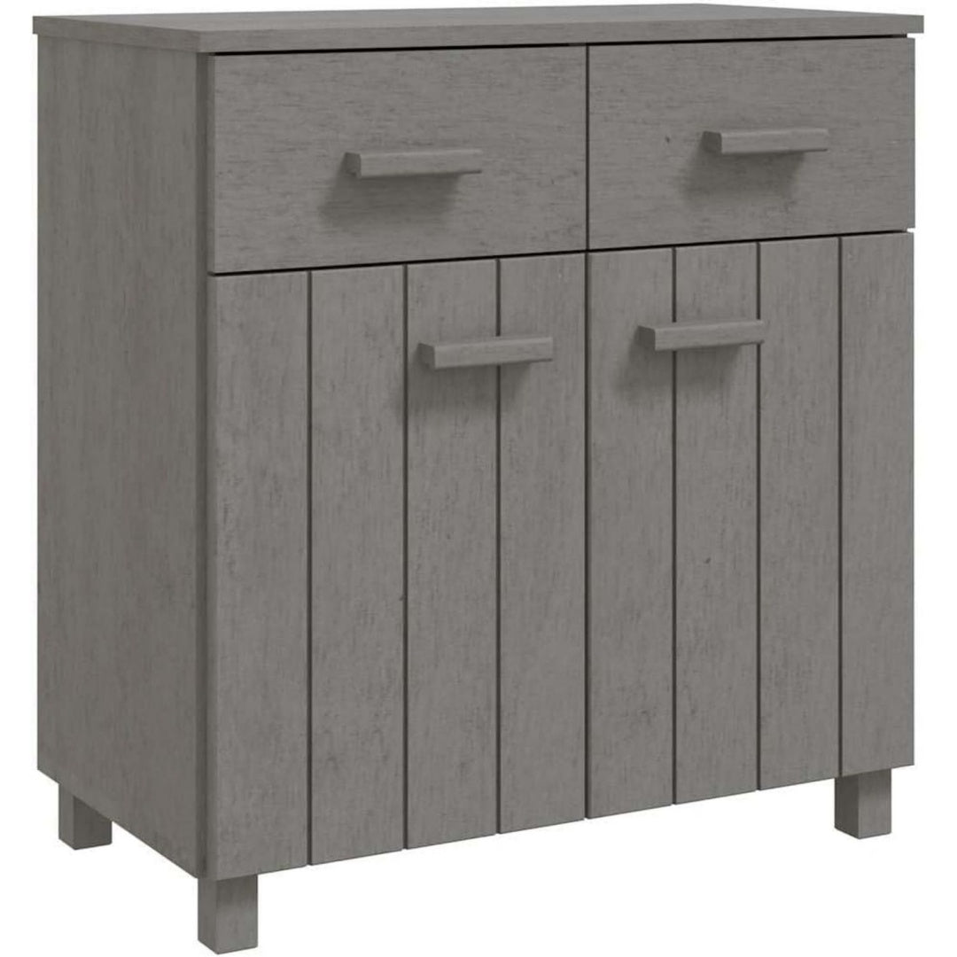 Sideboard in Hellgrau mit Schubladen