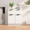Glaenzende Oberflaechen an dem Sideboard mit den Massen 60 x 30 x 70 cm
