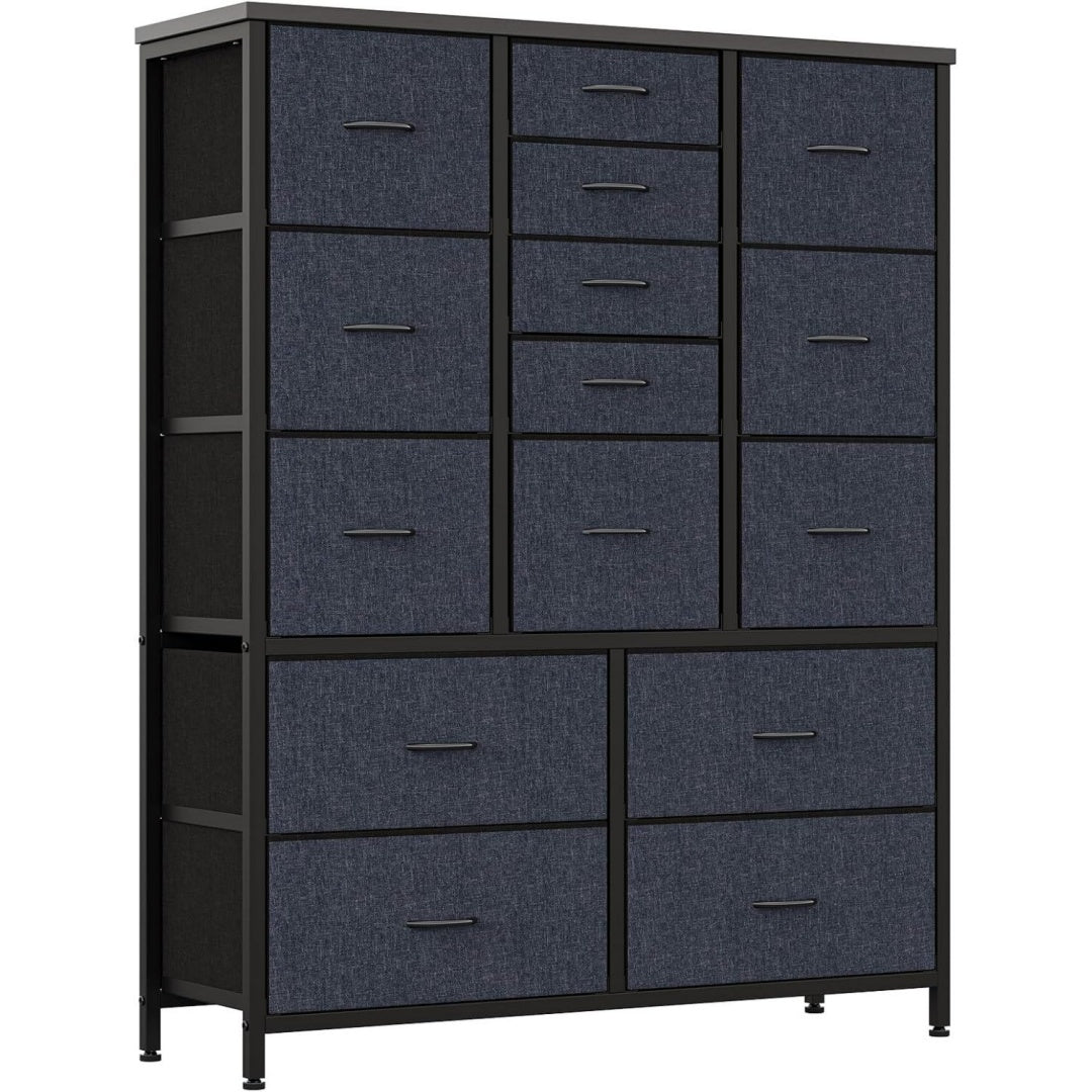 Stoff und Holzwerkstoff bestimmt die Materialwahl fuer das Sideboard